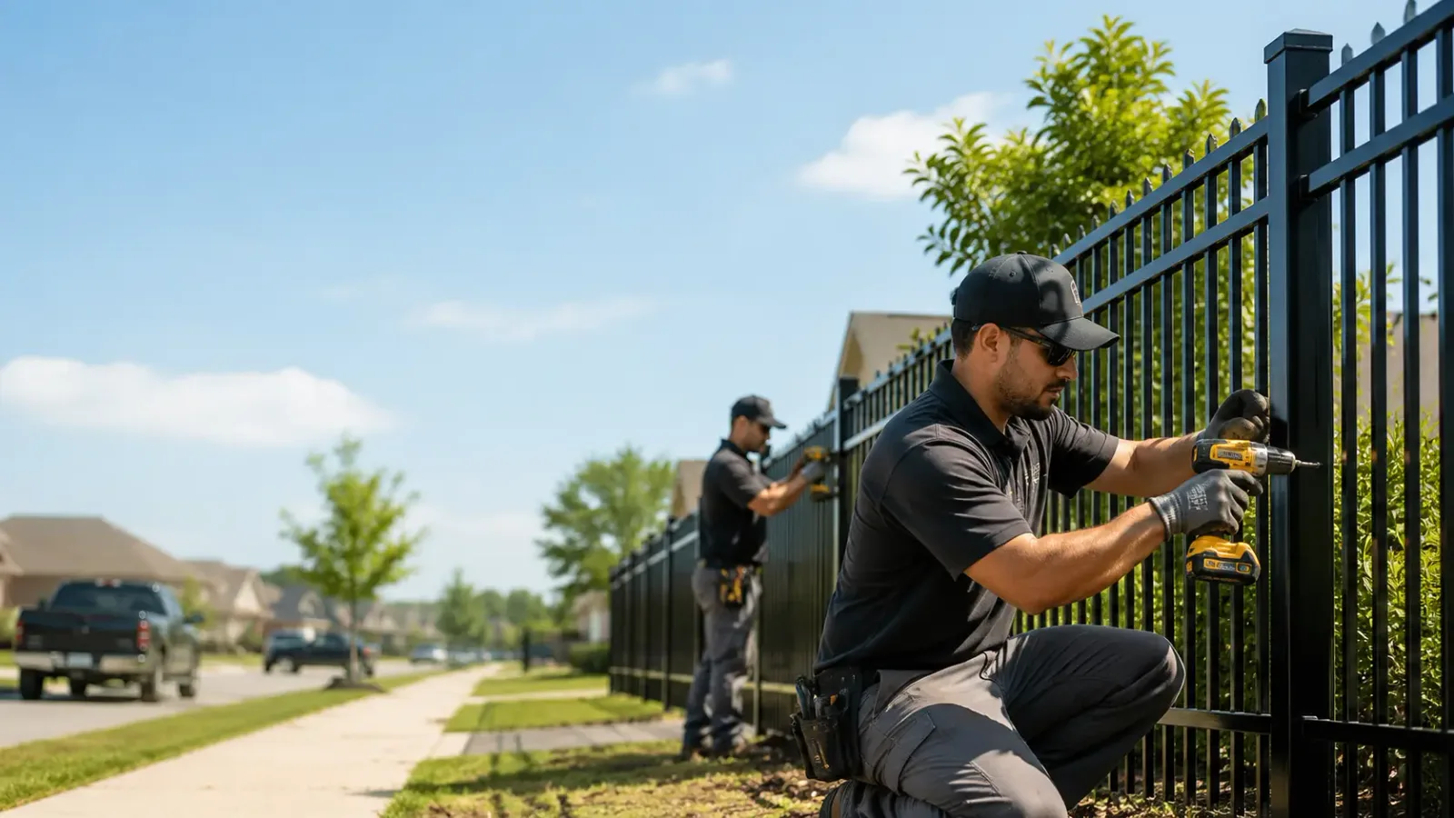 Metal Fence Installation in Deforest, WI